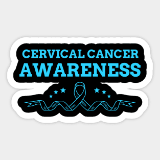 Cervical Cancer Awareness Sticker